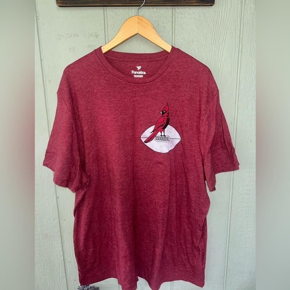 Fanatics Men's Heather NFL Oval Bubble Tri-Blend T-Shirt XXL